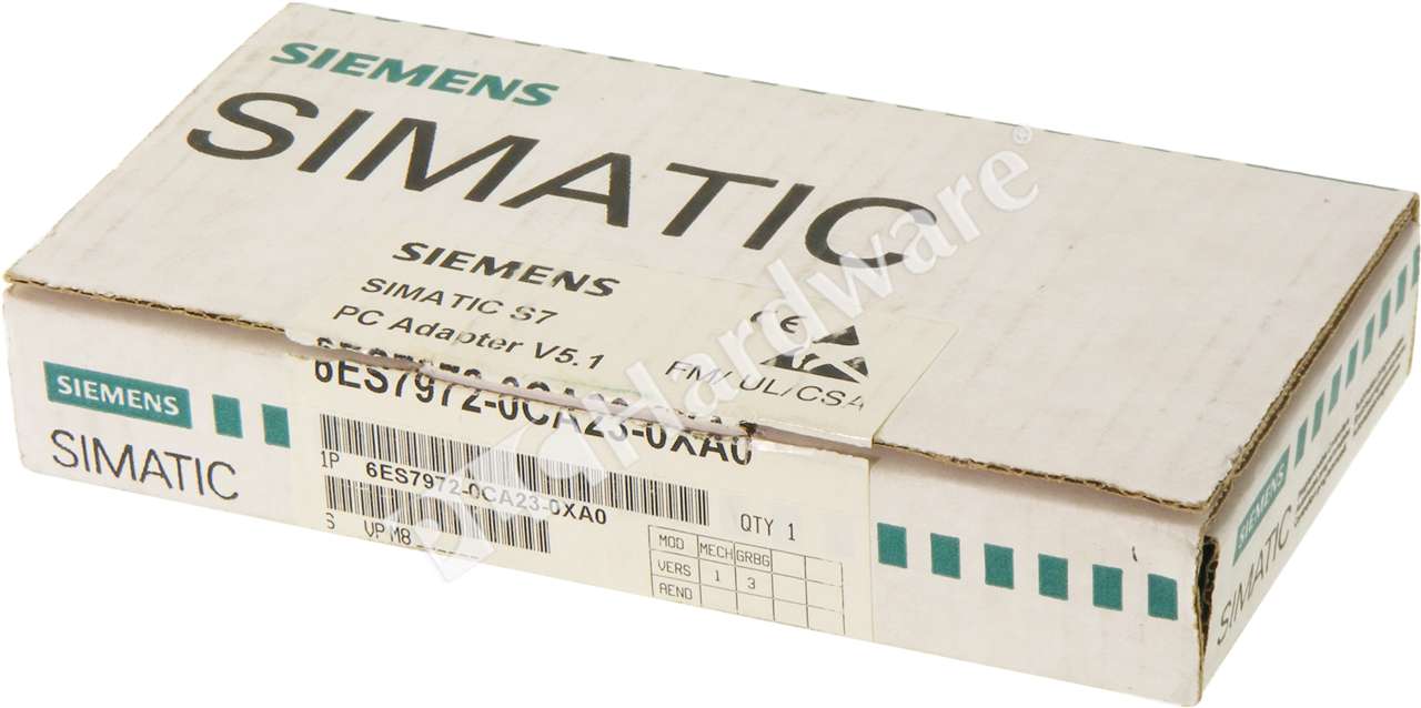 NEW* Siemens 6ES7972 0CA23 0XA0 6ES7 972 0CA23 0XA0 SIMATIC S7 PC 